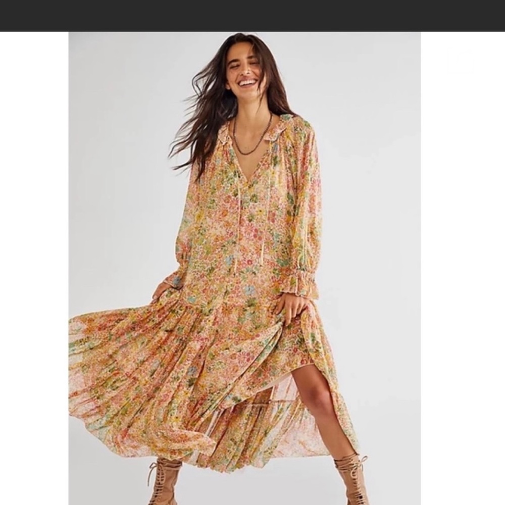 Free people Maxi dress never worn!